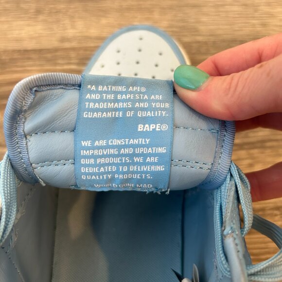 A Bathing Ape BAPE STA 2023 Size Men’s 8.5 - Picture 5 of 9